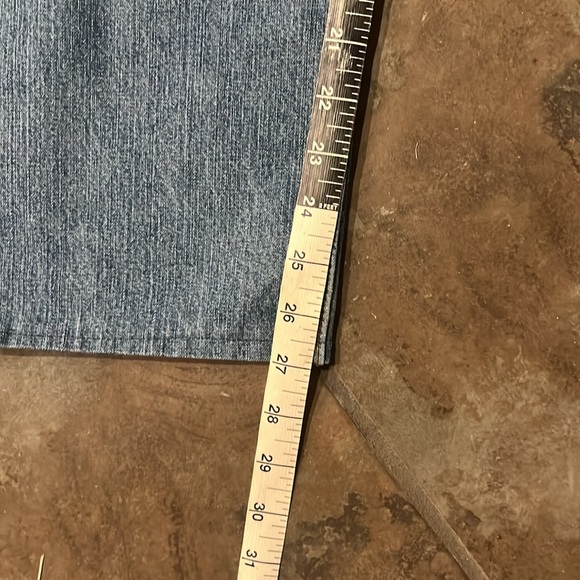 Vintage previously hemmed Perry Ellis America jeans, 34x27 - Picture 3 of 10